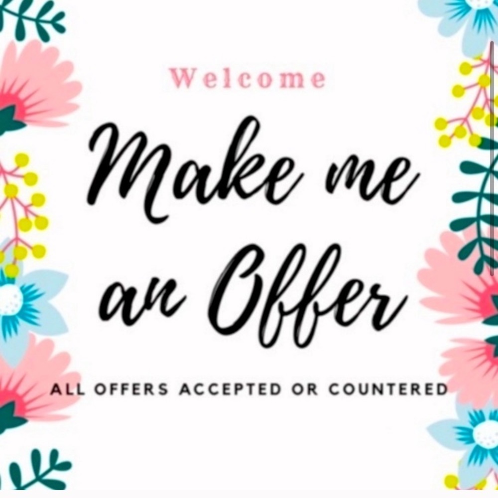 Offers welcome! 🥳🛍️
